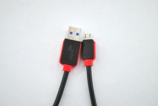 Usb-cable Micro USB 4you Niagara (2.1A, черный, 1.2м) (от10шт - 10%)