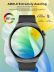 Часы Smart Watch 4you SPACE (1.43 AMOLED, Звонки, фонарик,aluminum,12мес гар) DARK - Новинка!
