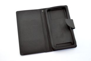 Чехол-книжка 4you Fancy 3,5"-4" black универсальная "Акционная цена"