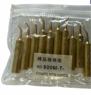 Жало паяльника Premium Conte NTS NO.900M-T- вигнуте золотисте 1 шт. (W)
