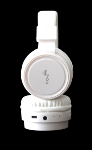 Bluetooth-гарнітура 4you CAPELLA White (Монітори, Bluetooth v5.1, Type C) (від 5шт - 5%)