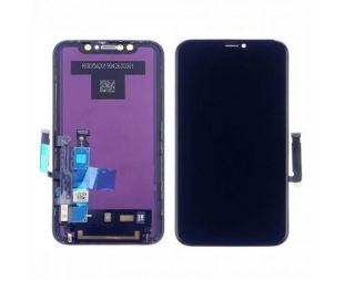 LCD iPhone XR із чорним тачскрином + дисплейна рамка ZY-IN CELL Full HD (M)