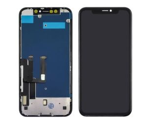 LCD iPhone XR з чорним тачскрином + дисплейна рамка (GX-IN CELL) (M)