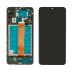 LCD Samsung M12/M127 із чорним тачскрином + корпусна рамка Service Pack (M) 