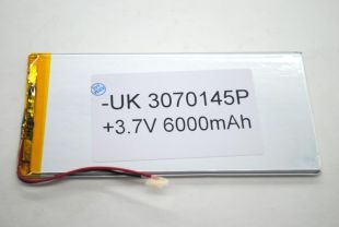 Аккумулятор 6000mA/ч (140*70*2мм) 3070145 (W)