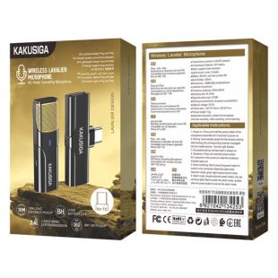 Мікрофон бездротової Kakusiga KSC-1106 (Type-C) Black