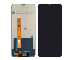LCD Oppo A15/A15S/C11/C12/C15/16/A16s/A54S с чёрным тачскрином (М)