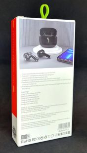 Bluetooth-гарнитура 4you VIRGIN Black (BT 5.1,JL6983,Гар.12мес,РРЦ-777грн) - ВКУСНАЯ ЦЕНА!
