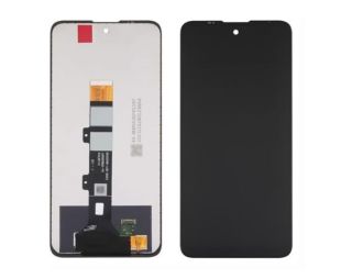 LCD Motorola E40 (XT2159)/ E30 (XT2158-6) с чёрным тачскрином Service Pack (М)		