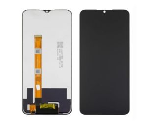 LCD Realme C21Y / Realme C25Y (RMX3261)  с черным тачскрином Service Pack (M) 