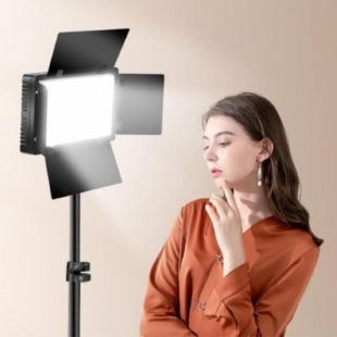 Прямокутне студійне світло PRO LED 600 (10") Black