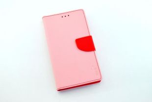 Чехол-книжка 4you Fancy 4,5"-4,8" pink/crimson универсальная "Акционная цена"