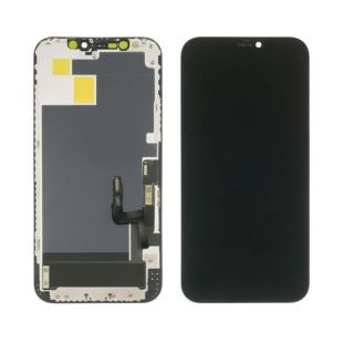 LCD iPhone 12 / 12 Pro с черным тачскрином + дисплейная рамка 60Hz без ошибки ZY-OLED  (M) 