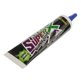 Клей силіконовий MECHANIC Super X швидковисихаючий (60ml у тюбику з дозатором) чорний (M)