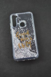 Чохол Xiaomi Redmi Note 8 Silicon Рідкі Блискітки (F2) "Акційна ціна"