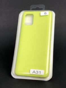 Чехол Samsung A31/A315 Silicon Original FULL №8 Yellow (4you) "Акционная цена"