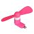 Вентилятор мобільний Lightning Pink (М) - Ціна Тижня!