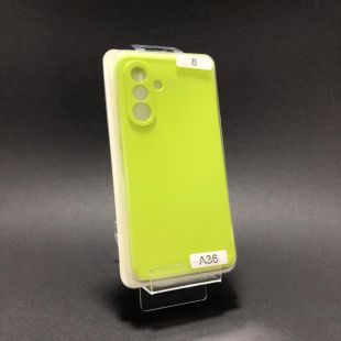 Чехол Samsung A36 Silicon Original FULL №8 Yellow (4you)