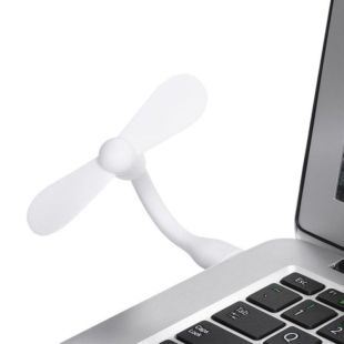 Вентилятор мобильный USB White (М) 