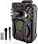 Портативная колонка ZQS10101 (USB+SD+Bluetooth+FM+дисплей+1-динамик+2микрофона 44см*30см*24см) Black