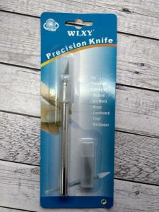 Скальпель Knife Set 6 in 1 ручка з 6 лезами синя упаковка (W) 
