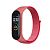 Ремінець на браслет фітнес Xiaomi mi band 3/4 Velcro Crimson
