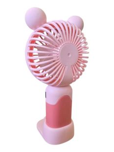 Вентилятор ручний MINI FAN SD-88 (підставка для телефону, 3 режими) Pink