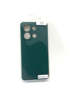 Чехол Xiaomi Redmi Note 13(4G) Silicon Original FULL №17 Dark green (4you)