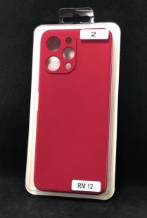 Чехол Xiaomi Redmi 12 Silicon Original FULL №2 Rose red (4you)