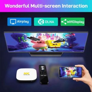 Smart TV H96 Max M2 2/16GB (Android 13,RK3528, 2.4/5G,V5.1)