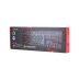 Клавиатура проводная XTRIKE ME GK-980 (USB,с подсветкой) Black
