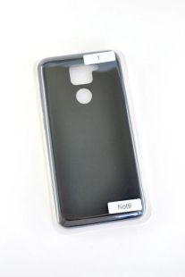 Чехол Xiaomi Redmi Note 9 Silicon Original FULL №1 Black (4you)