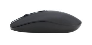 Миша бездротова 4you M5 black (АКБ, 2.4G+BT, Type C, 6кн, 12міс гарантія )