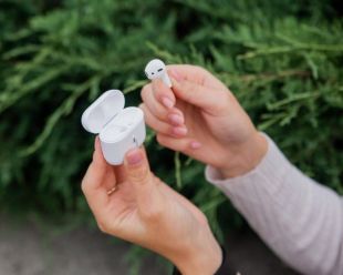 Bluetooth-гарнітура 4you INDUS white (BT 5.3, Гарантія 12міс, РРЦ - 672г) - СМАЧНА ЦІНА!