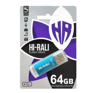 Usb 3.0 64Gb Hi-Rali Rocket series Blue