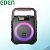 Портативная колонка EDEN ED-617 (Микрофон, 24x16x35.5cm, 6.5"full range, 16W RMS, 1800mah, гар 3мес)