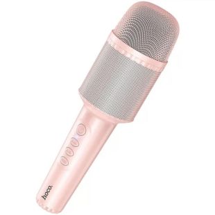 Мікрофон-караоке бездротовий HOCO DBK1 Pink