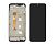 LCD Oppo A17 с чёрным тачскрином + корпусная рамка (М)