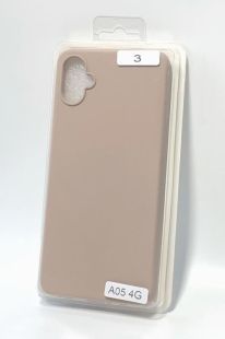 Чехол Samsung A05(4G) Silicon Original FULL №3 Pink(4you)