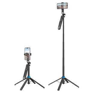 Держатель выдвижной для Selfi Monopod HOCO K22 Black