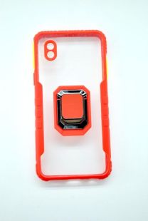 Чехол Samsung A32 5G Silicon Protect Red "Акционная цена"
