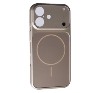 Чехол iPhone 16ProMax Silicon IPHONE 17 STYLE with MagSafe Rose gold