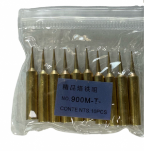 Жало паяльника Premium Conte NTS NO.900M-T- прямое золотистое 1 шт. (W)