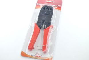 Інструмент Cablexpert T-WC-04 для обтиску роз'ємів RJ45/RJ12/RJ11 універсальний (Д)