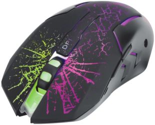 Миша провідна MARVO M207 (ігрова, Led) Black