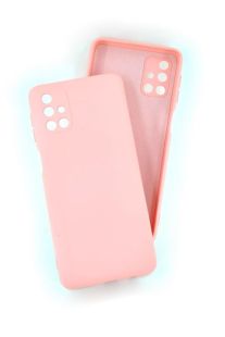 Чехол Samsung A02s/A025 Silicon TPU Soft Touch Pink "Акционная цена"
