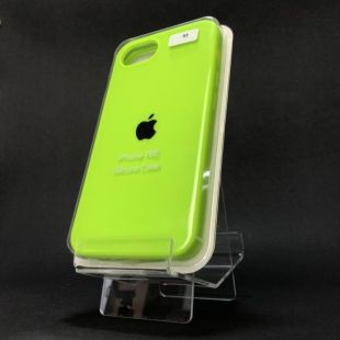 Чехол iPhone 16e Silicon Case original FULL №53 neon green (4you)