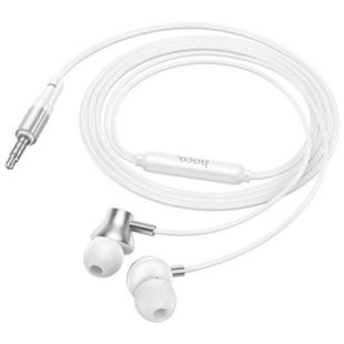 Гарнитура HOCO M119 Mia (микрофон,круглый шнур) Silver