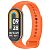 Ремешок на браслет фитнес Xiaomi mi band 8/9/10 Orange