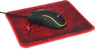 Миша провідна XTRIKE ME GMP-290 (ігрова, Led, +килимок) Black